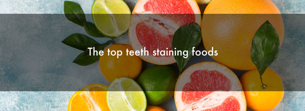 Top Teeth Staining Foods