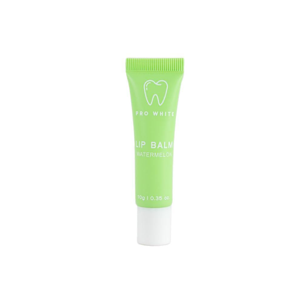 Pro White Flavoured Hydrating Lip Balm — in use