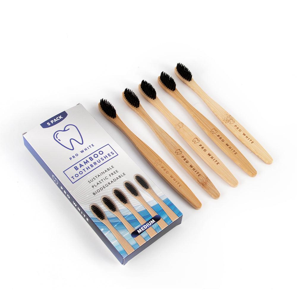 Multipack Bamboo Toothbrushes