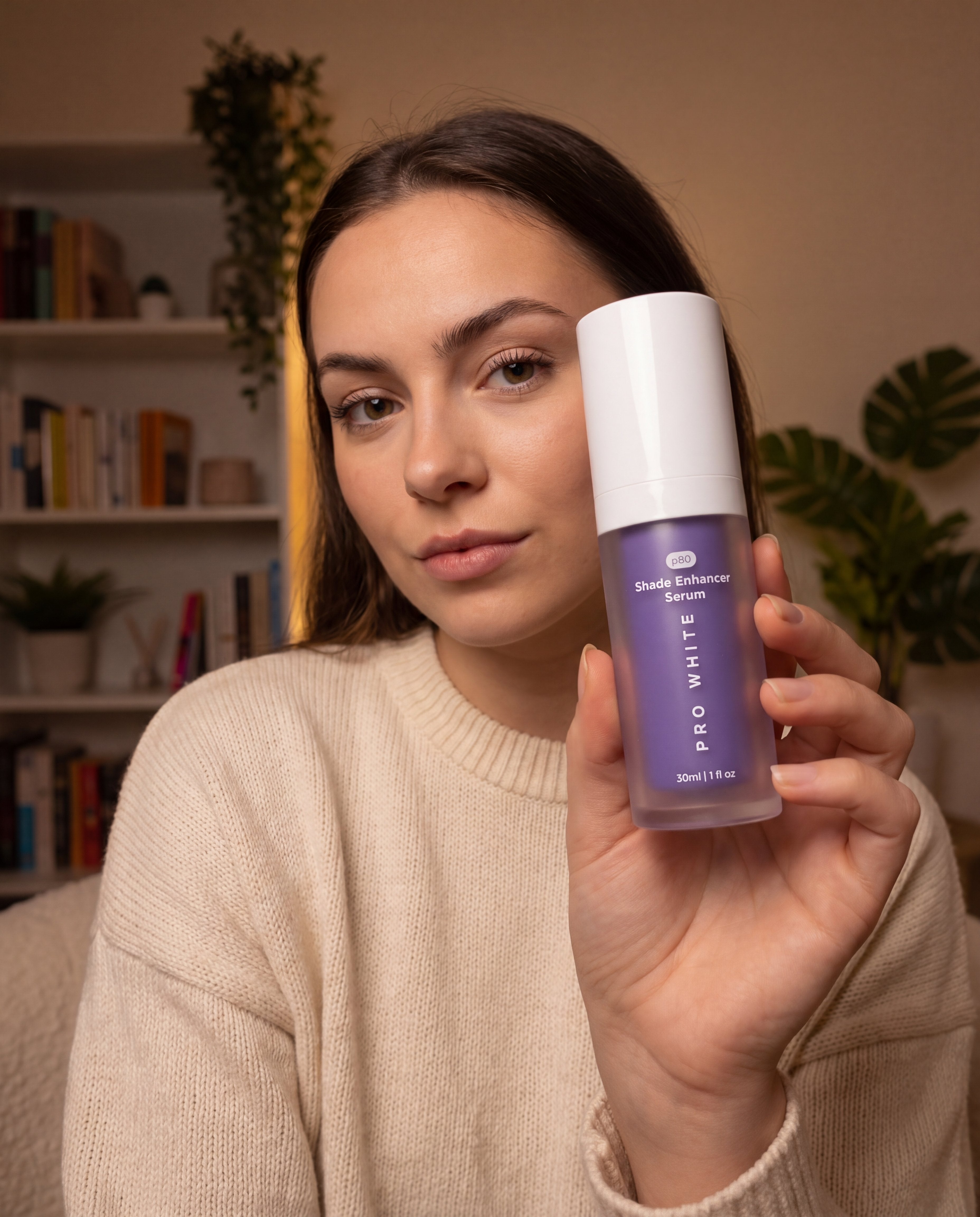 Pro White p80 Shade Enhancer Serum — before and after results