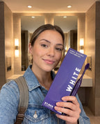 Pro White Battery Supply Electric Toothbrush — creator hold
