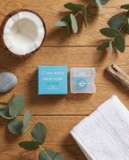 Pro White Eco Dental Floss — lifestyle flat lay
