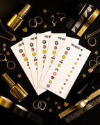 Pro White Tooth Tattoo Stickers — lifestyle flat lay