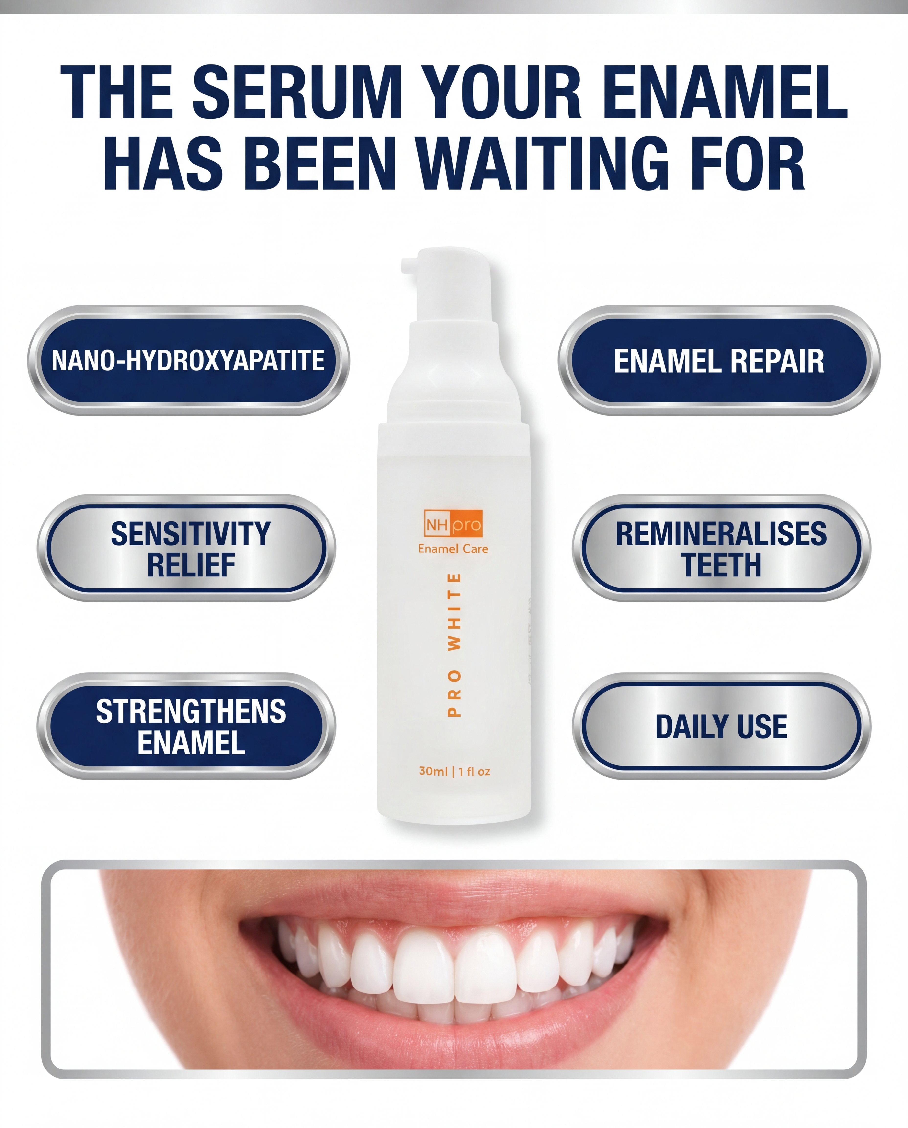 Pro White NHpro Enamel Care Serum — creator hold