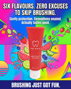 Pro White TruFlouride Flavoured Toothpaste — Gen Z bold creative