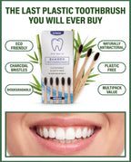 Pro White Multipack Bamboo Toothbrushes — advertorial infographic