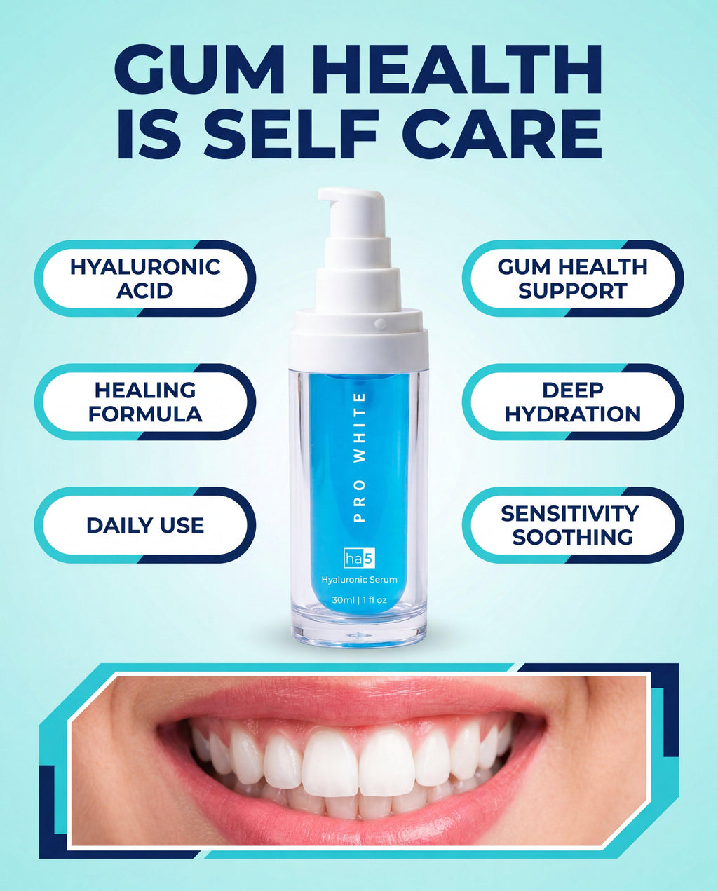 Pro White HA5 Hyaluronic Acid Serum — creator hold