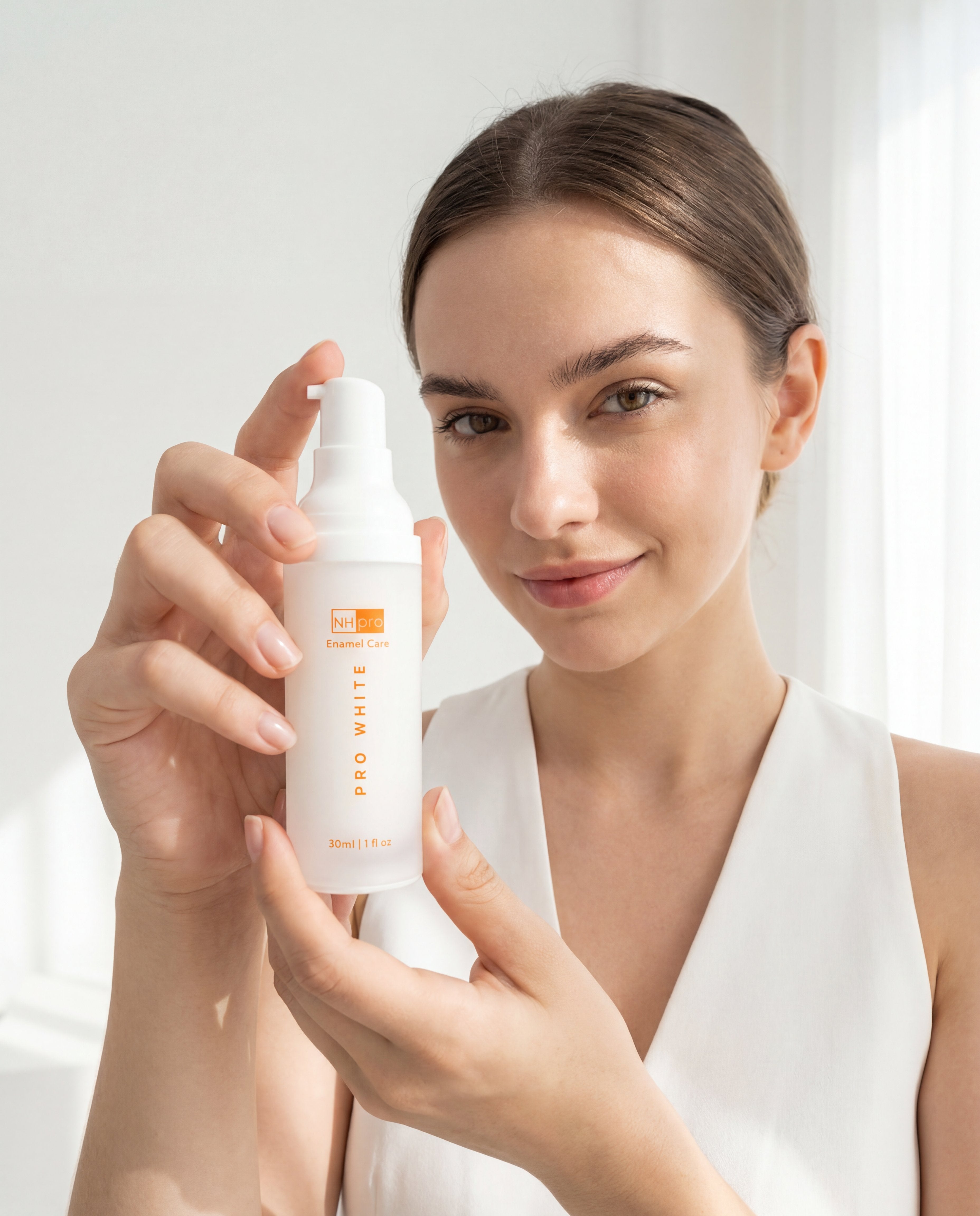 Pro White NHpro Enamel Care Serum — Gen Z bold creative