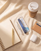 Pro White PAP-X Teeth Whitening Pen — lifestyle flat lay
