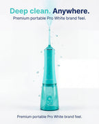 Pro White Portable Water Flosser — hero editorial