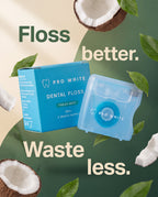 Pro White Eco Dental Floss — hero editorial