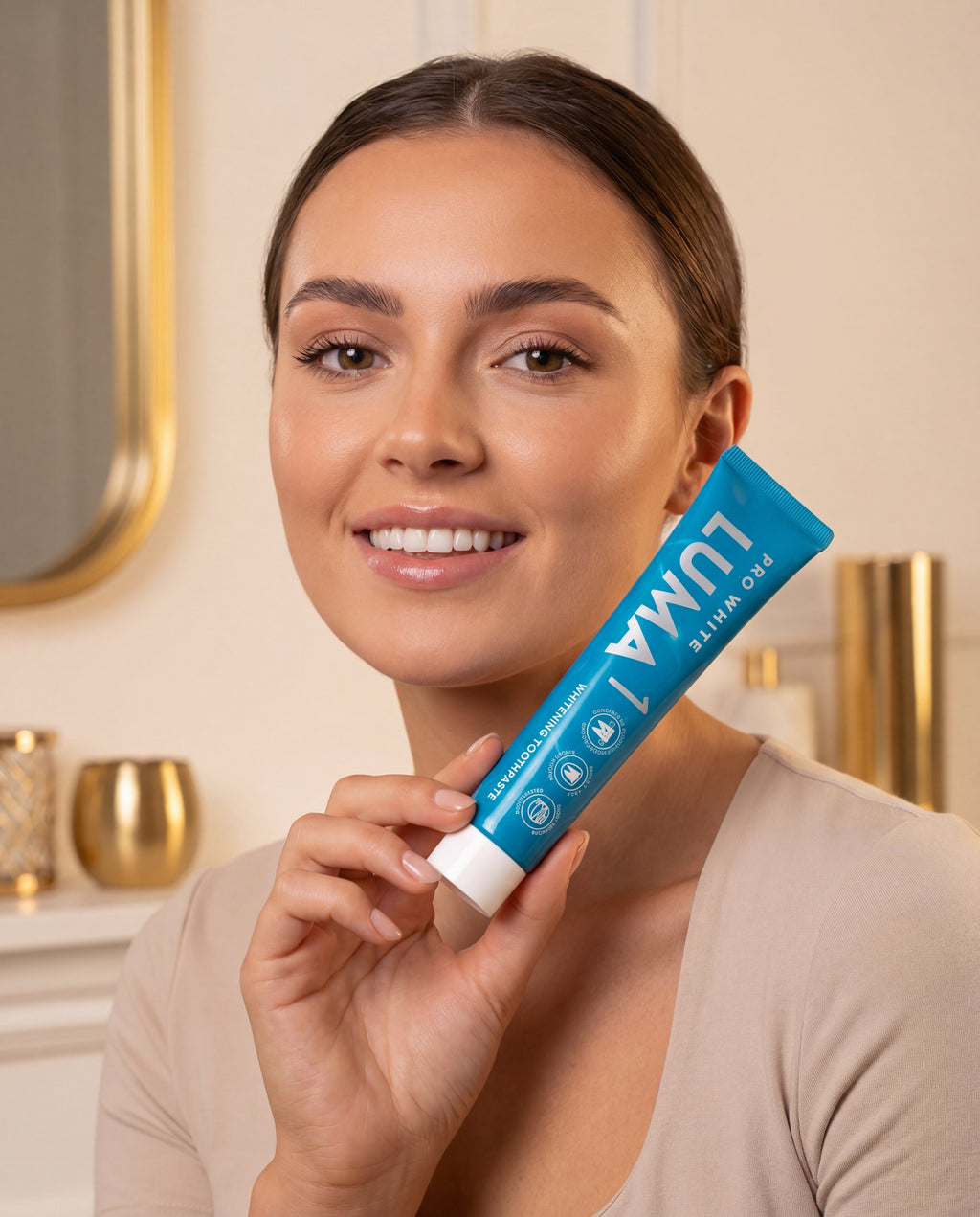 Pro White Luma1 Whitening Toothpaste — creator hold