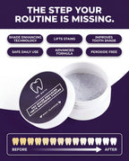 Pro White p80 Shade Enhancer Powder — advertorial infographic