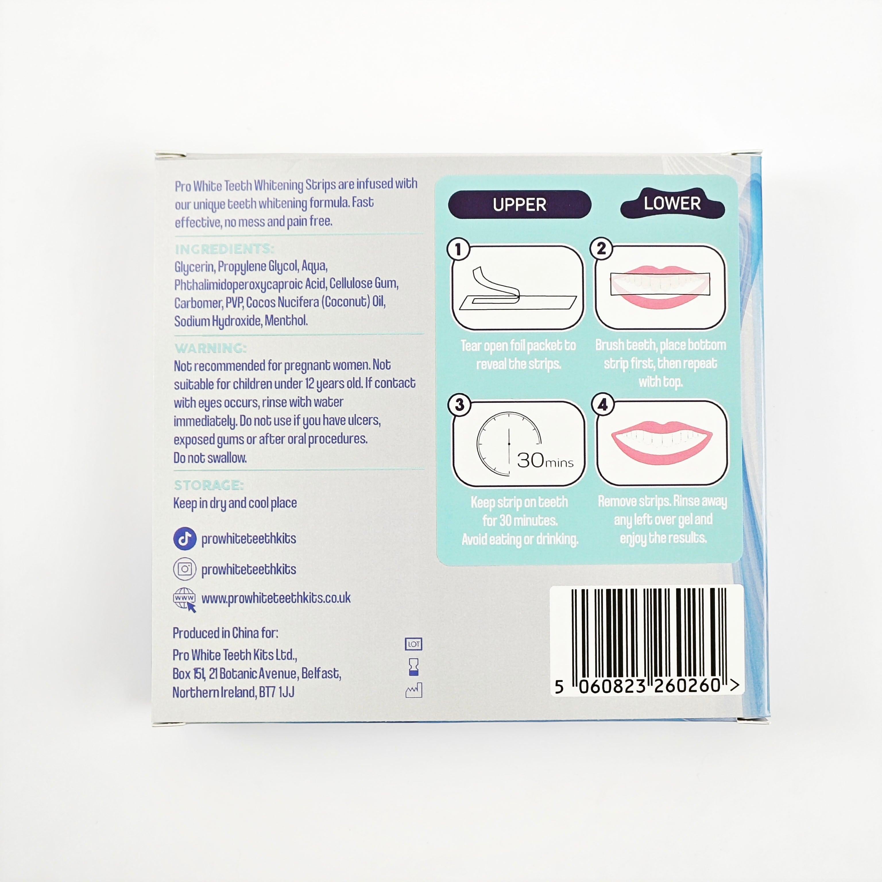 PAP-X™ Advanced Teeth Whitening Strips