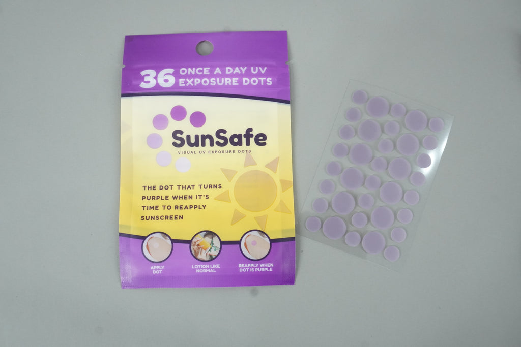 SunSafe Visual UV Exposure Dots — 36 Pack