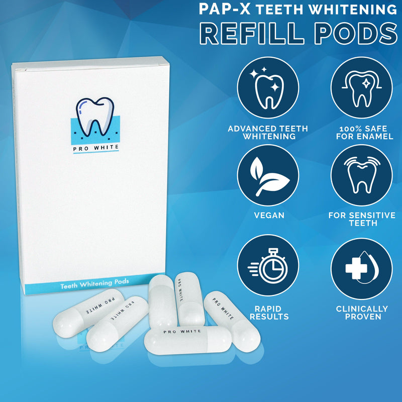PAP-X Pro White Teeth Whitening Refill Pods™
